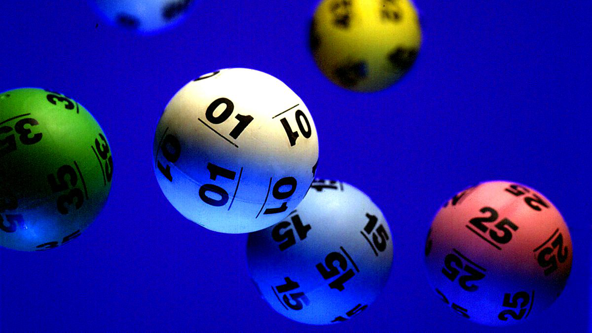 Group of happy lottery winners